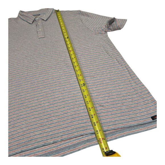 Faherty Brand Long Sleeve Polo Shirt Men's SizeXXL Multicolor Stripes - Picture 5 of 13